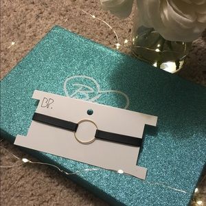 B.P. Faux Leather Choker Necklace
